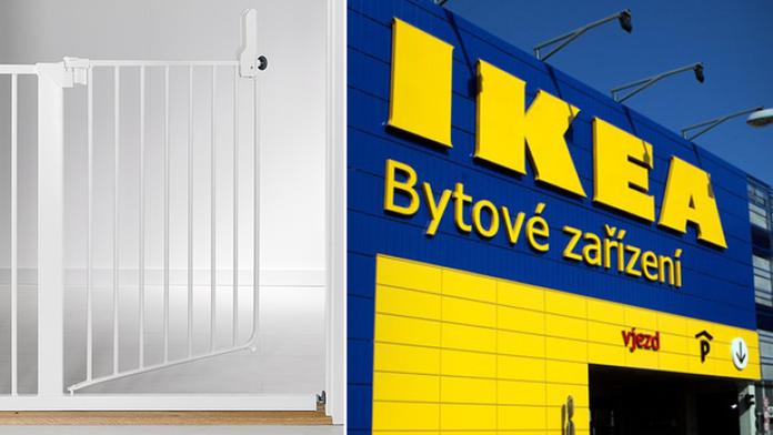 IKEA stahuje nebezpečné zábrany. Děti kvůli nim padaly ze schodů!