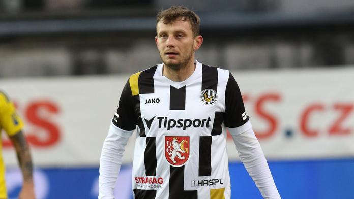 Ladislav Krejčí v dresu Hradce Králové
