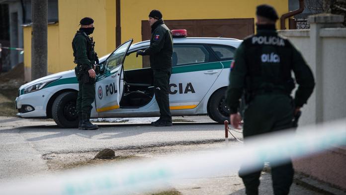 Policie na místě činu