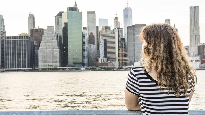 Dívka v New Yorku