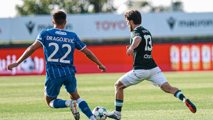 Momentka ze zápasu Jablonec – Rangers