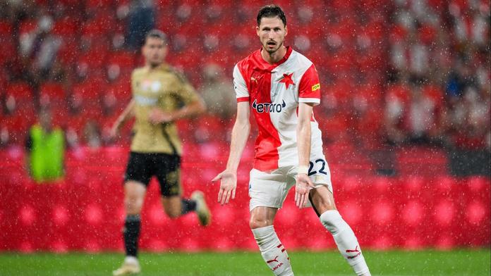 Špatné zprávy pro Slavii. Vorlický musí na operaci a má po sezóně