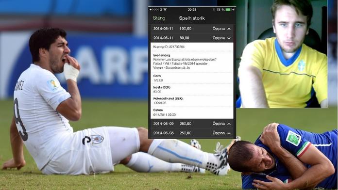 Tiket za 40 tisíc! Sázkař se smál, vsadil si, že Suarez kousne!