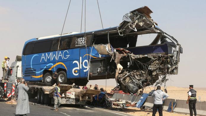 Nehoda autobusu v Egyptě, 20. 10. 2026