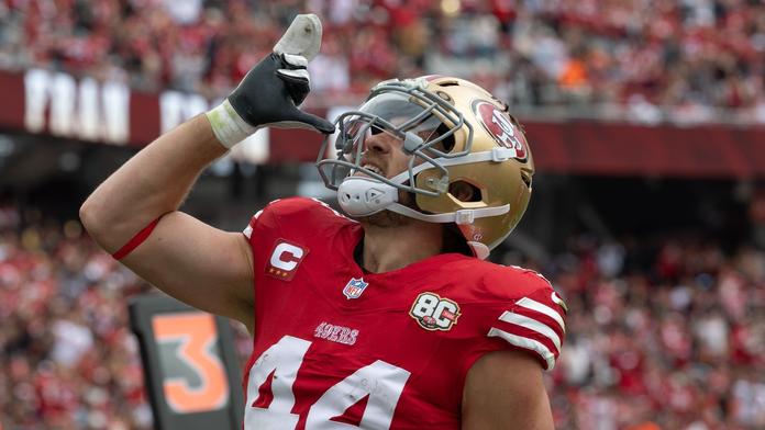 Slavící Kyle Juszczyk
