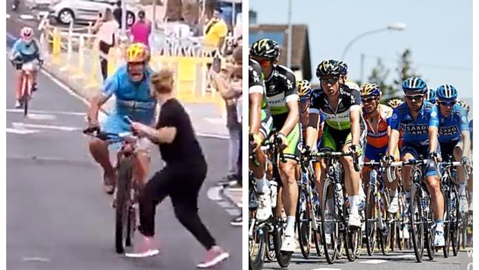Mrazivá nehoda. Cyklista při závodě srazil divačku, ta bojuje o život