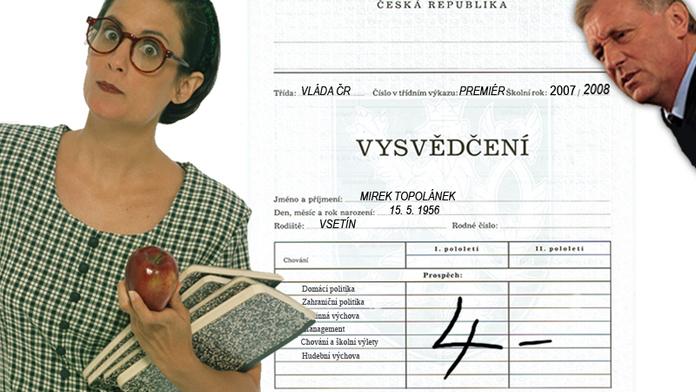 Vysvědčení pro premiéra: Musíš přidat, Mirku!