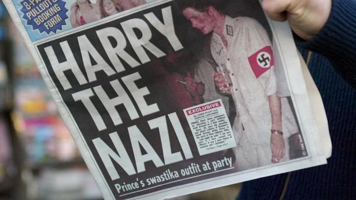 Do nacistické uniformy mě navlékli William s Kate, vzpomněl si princ Harry