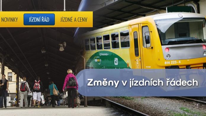 NOVÉ JÍZDNÍ ŘÁDY: Olomoucký kraj