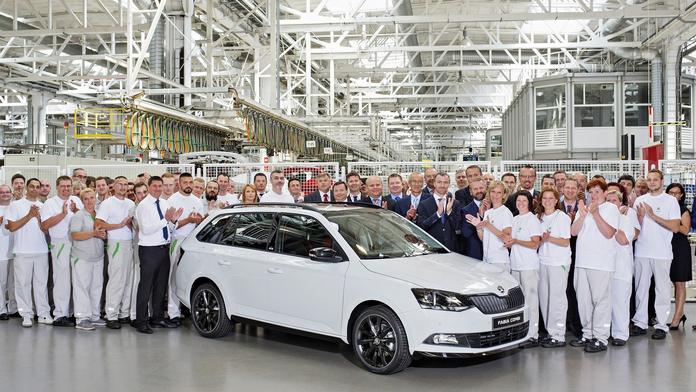 Škodovka vyrobila už čtyři miliony Fabií. Tohle je jubilejní kus!