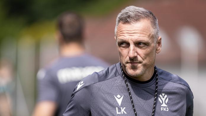 Trenér Jablonce Luboš Kozel