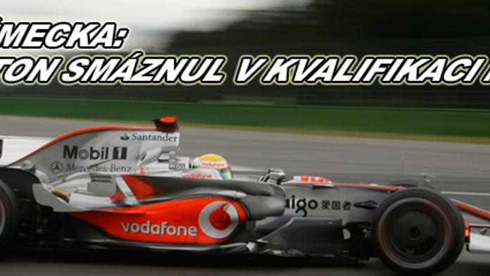 VC Německa: Hamilton smáznul v kvalifikaci Massu