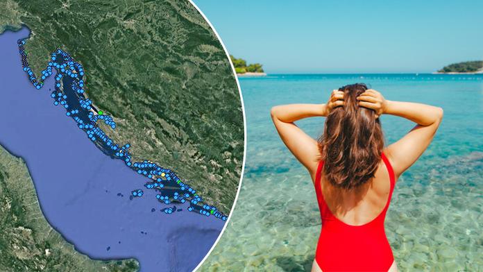 Tady se v Chorvatsku nekoupejte! Aplikace odhalí znečištěné pláže