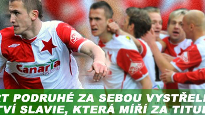 Slavia udolala Zlín a kráčí za obhajobou titulu, Olomouc vyrabovala Brno