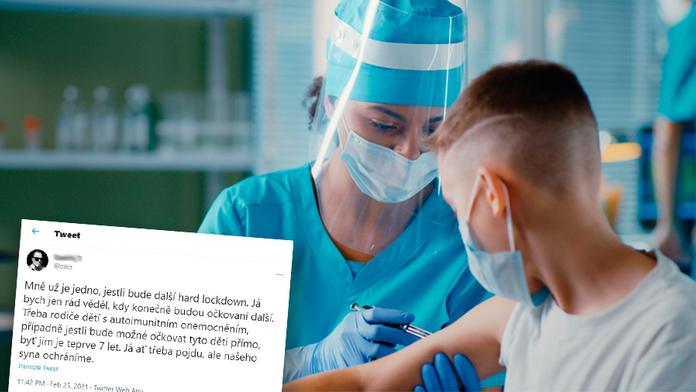 Otec chce zachránit syna, hledá pro něj vakcínu. Odborníci to nevylučují