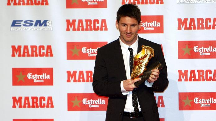 Messi dostal Zlatou kopačku, překonal 35 let starý rekord!
