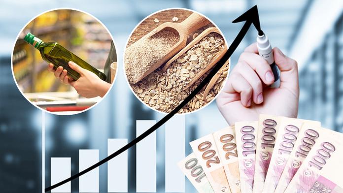 Ceny potravin stále rostou! Připlatíme si za obiloviny a rostlinné oleje