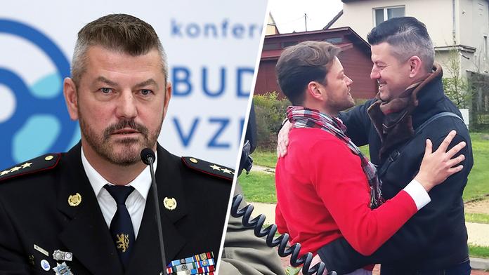 Jiří Zlý s manželem