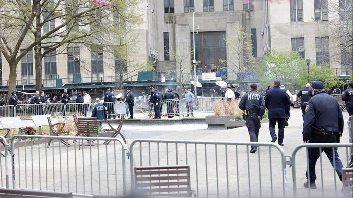 U newyorského soudu se zapálil muž