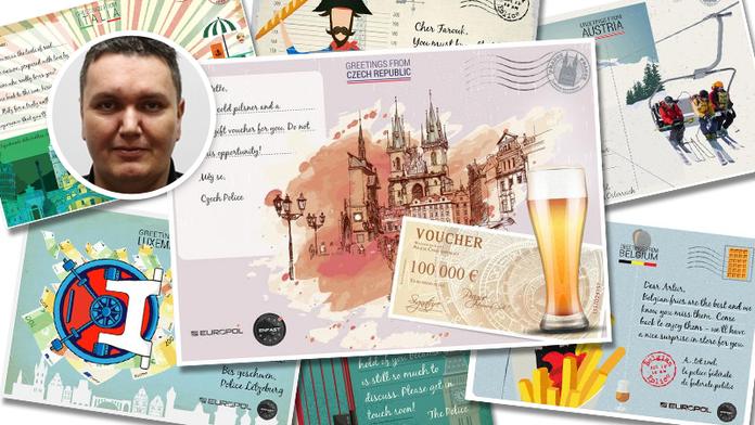 Europol píše hledaným zločincům. Čecha láká na pivo, Švéda na IKEA