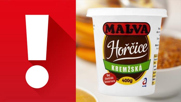 Nebezpečnou hořčici stahují z prodeje. Může obsahovat úlomky kovu