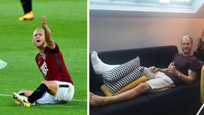 Polámaný sparťan Kaya poslal svým fanouškům pozitivní vzkaz!