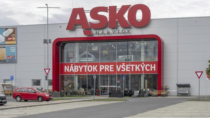 Prodejna Asko nábytek v Banské Bystrici