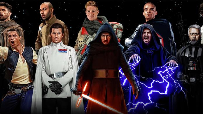 Darth Vader Mourinho! Fotbalové hvězdy jako postavy ze Star Wars