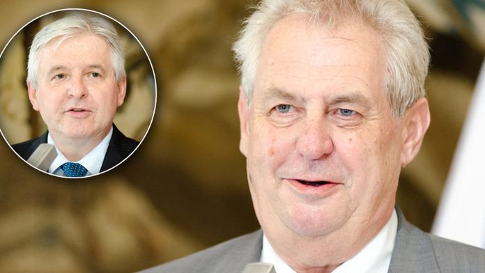 Prezident Zeman jmenoval novým premiérem Jiřího Rusnoka!