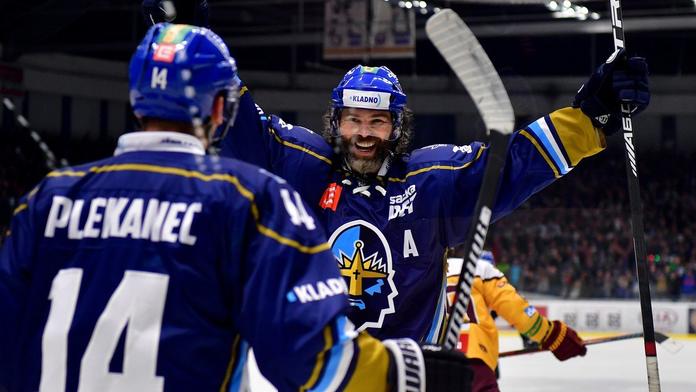 Jágr s Plekancem rozebrali Chomutov! Kladno otočilo zápas