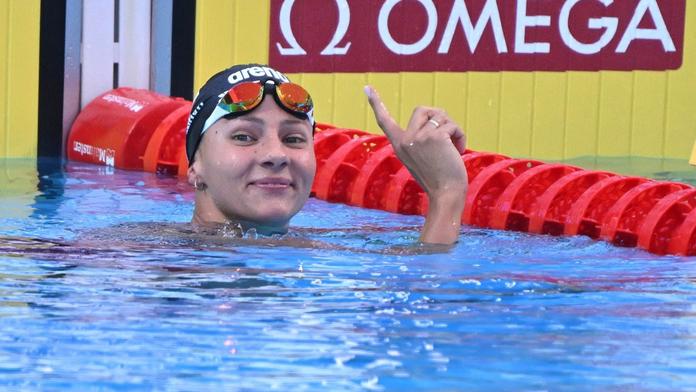 Plavkyně Seemanová opět zazářila. Získala medaili z neoblíbené tratě