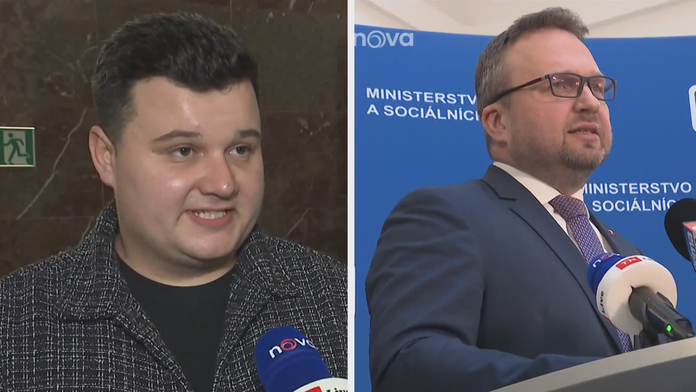 starosta Matěj Hlavatý (STAN) a Marian Jurečka (KDU-ČSL)