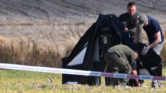 Ruský dron v Polsku