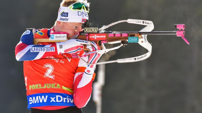 Bezchybný výkon! Stíhací závod v Hochfilzenu ovládl Johannes Boe