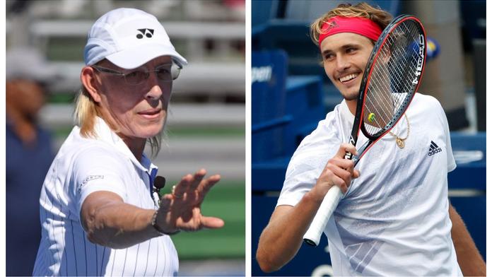 Grandslamy nezíská, říká Navrátilová. Na jejím názoru nezáleží, brání se Zverev