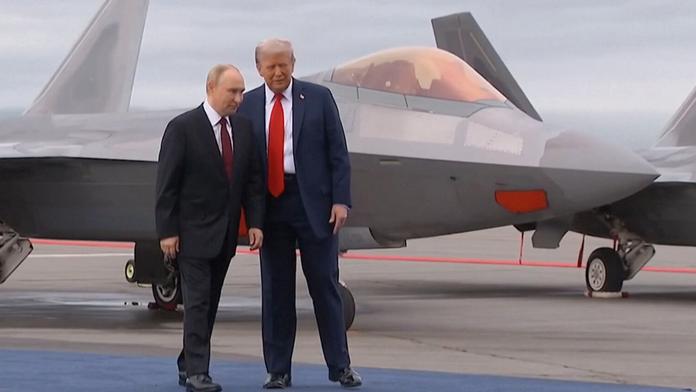 Vladimir Putin a Donald Trump