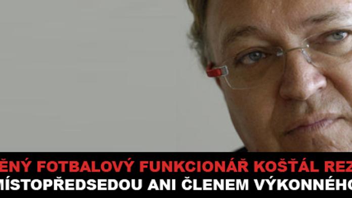 Fotbalový boss Košťál odstoupil z vedení svazu!