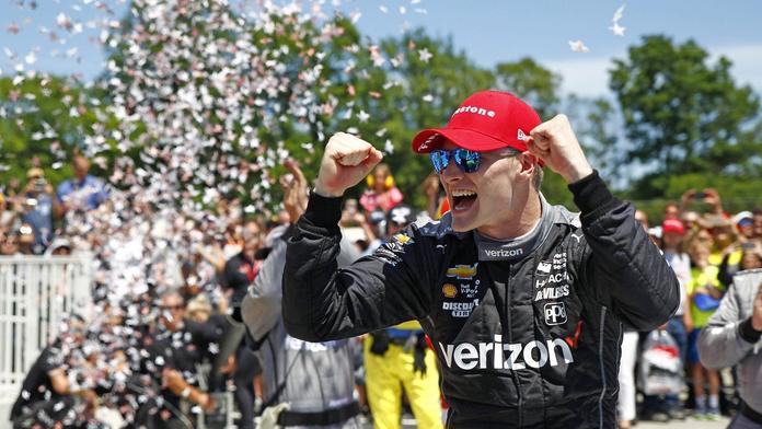 Newgarden slaví triumf na Road America! Má třetí výhru v sezoně!