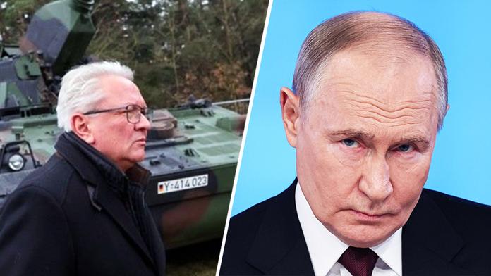 Armin Papperger a Vladimir Putin
