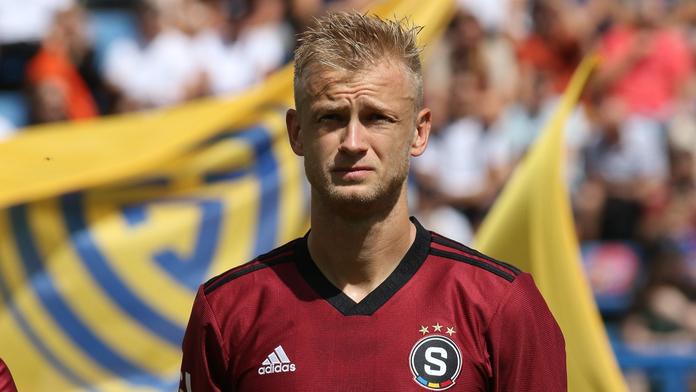 Fotbalista AC Sparta Praha Jaroslav Zelený