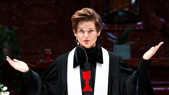 Martina Viktorie Kopecká během mše