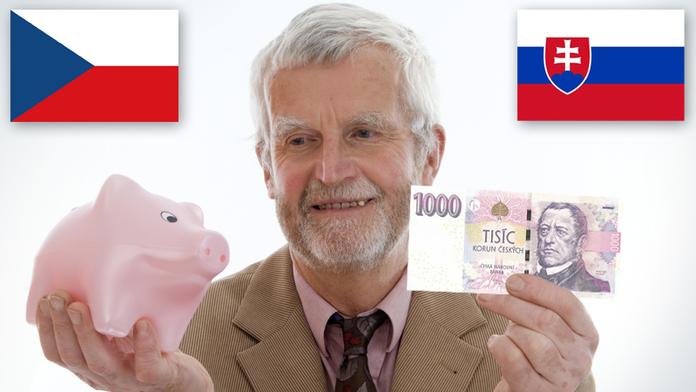 VELKÉ SROVNÁNÍ DŮCHODŮ: Mají se líp čeští, nebo slovenští penzisté?