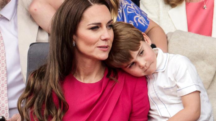 Princezna Kate s princem Louisem
