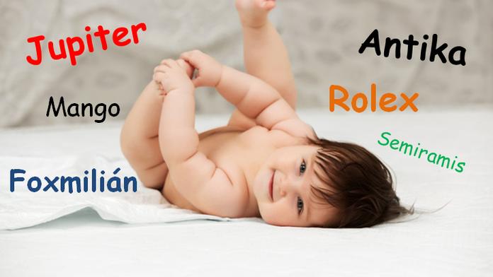 Mango, Mars i Rolex. Tato šílená jména rodiče vybrali svým dětem!
