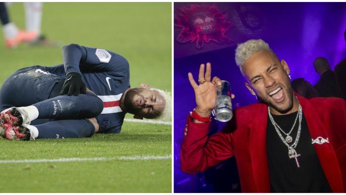 Už zase? Neymar se zranil popáté před narozeninami své sestry