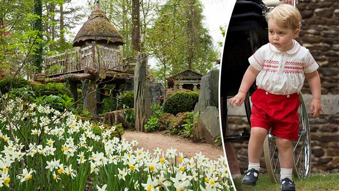 Paráda! Zahradní domek pro prince George je snem každého kluka