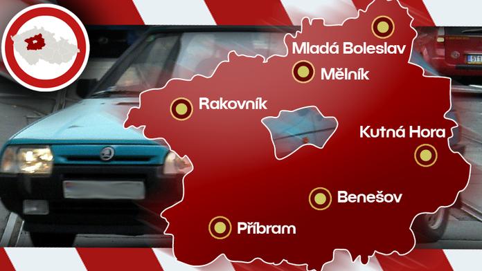 Silnice Středočeského kraje jsou sjízdné bez omezení