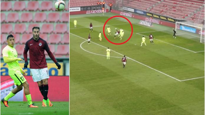 VIDEO: Nestor vystřihl super nůžky! Sparta s Žilinou remizovala