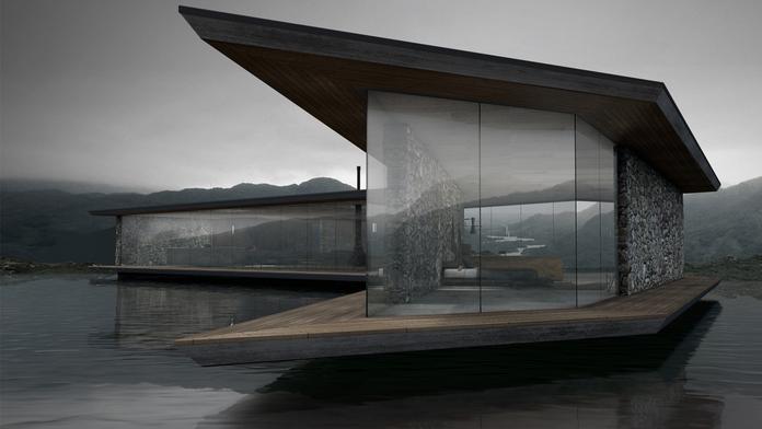 Architekt se inspiruje přírodou. Navrhl nádherný dům na jezeře
