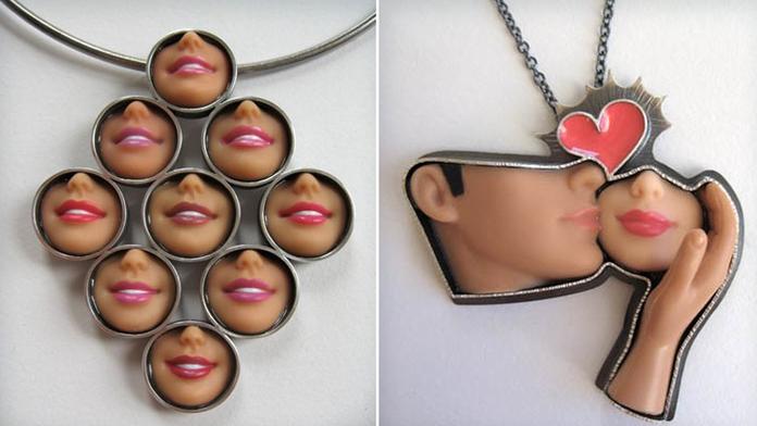 Co lze udělat z panenky Barbie? Podívejte se na bláznivé šperky